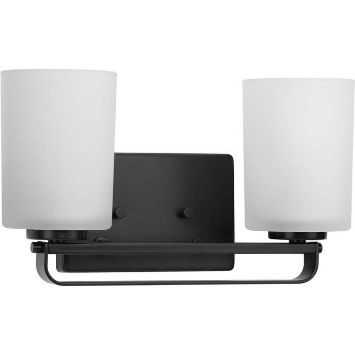 Progress Lighting P300342-31M Two Light Bath Bracket, Matte Black