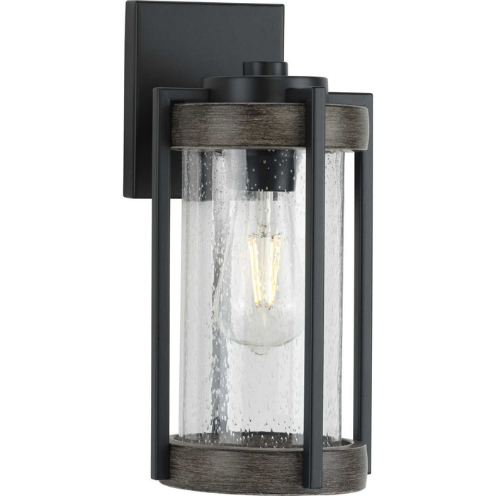 Progress Lighting P560281-31M One Light Wall Lantern, Matte Black