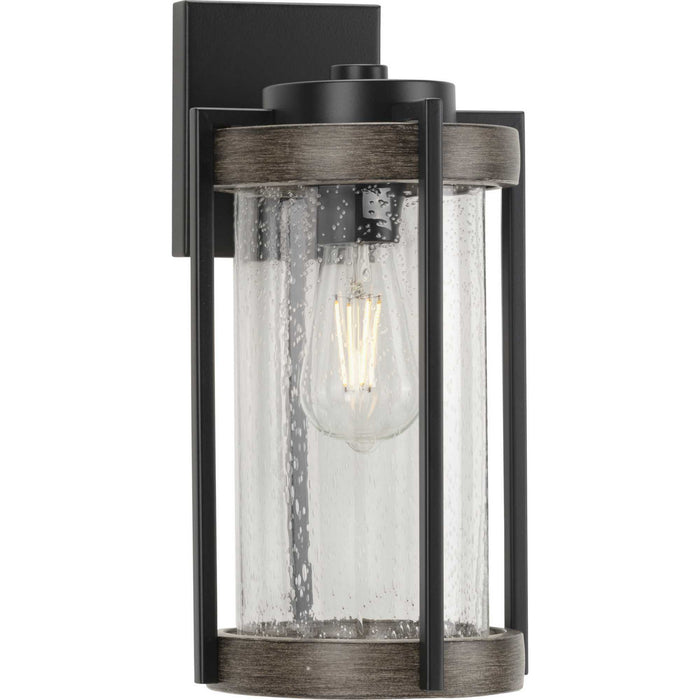 Progress Lighting P560282-31M One Light Wall Lantern, Matte Black