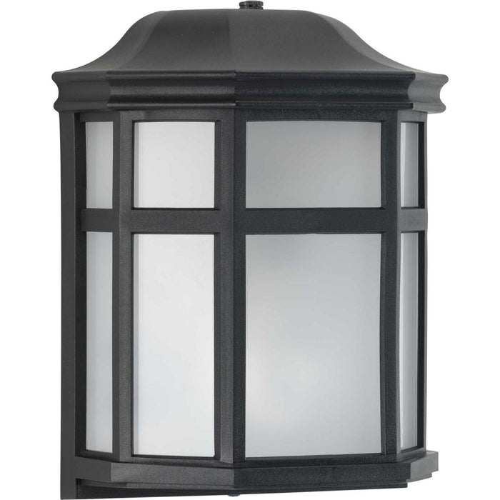 Progress Lighting P560283-031-PC One Light Wall Lantern, Black
