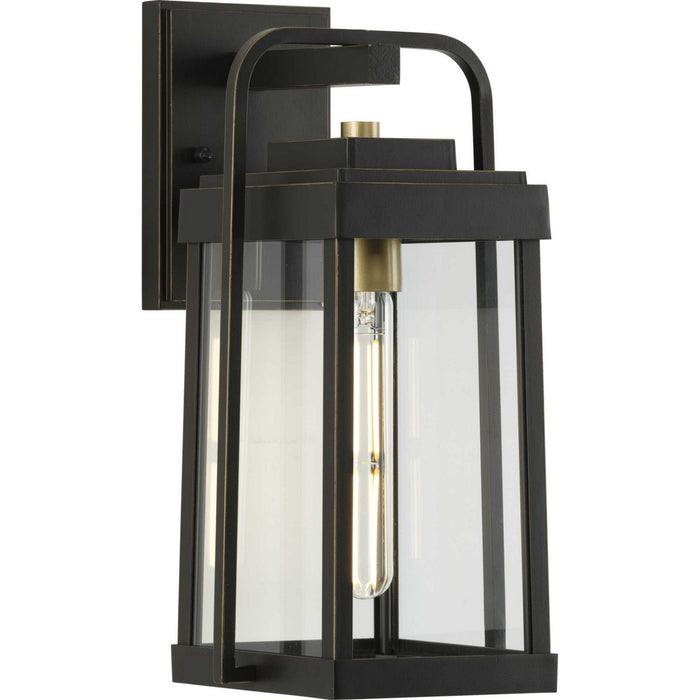 Progress Lighting P560286-020 One Light Wall Lantern, Antique Bronze