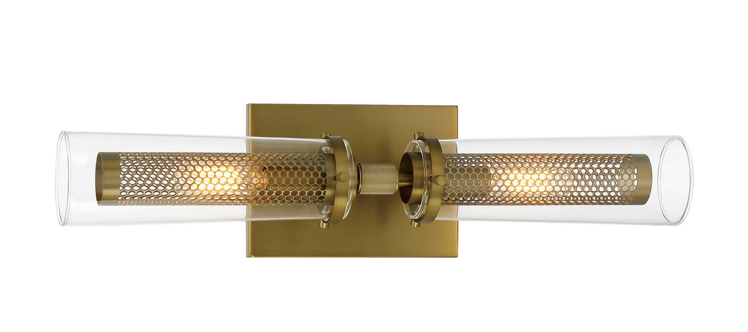 Minka-Lavery 2182-695 Two Light Bath, Soft Brass