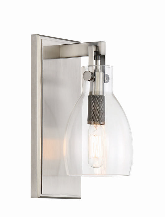 Minka-Lavery 2271-84B One Light Bath Bar, Plated Pewter