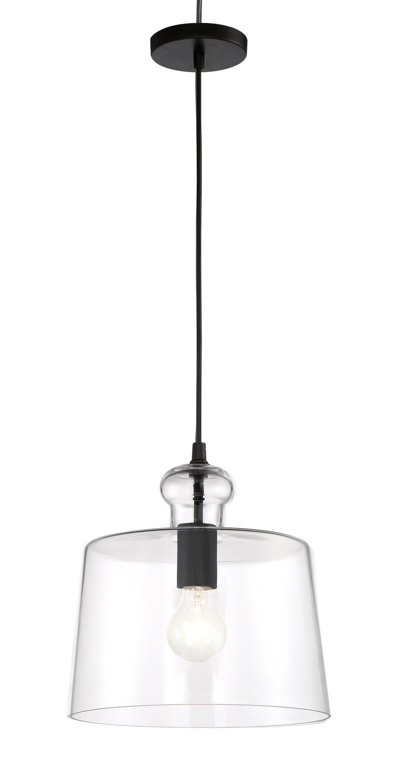 Minka-Lavery 2335-66A One Light Pendant, Coal