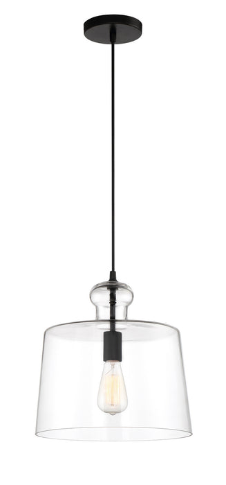 Minka-Lavery 2336-66A One Light Pendant, Coal