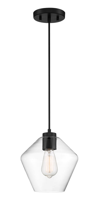 Minka-Lavery 2337-66A One Light Pendant, Coal