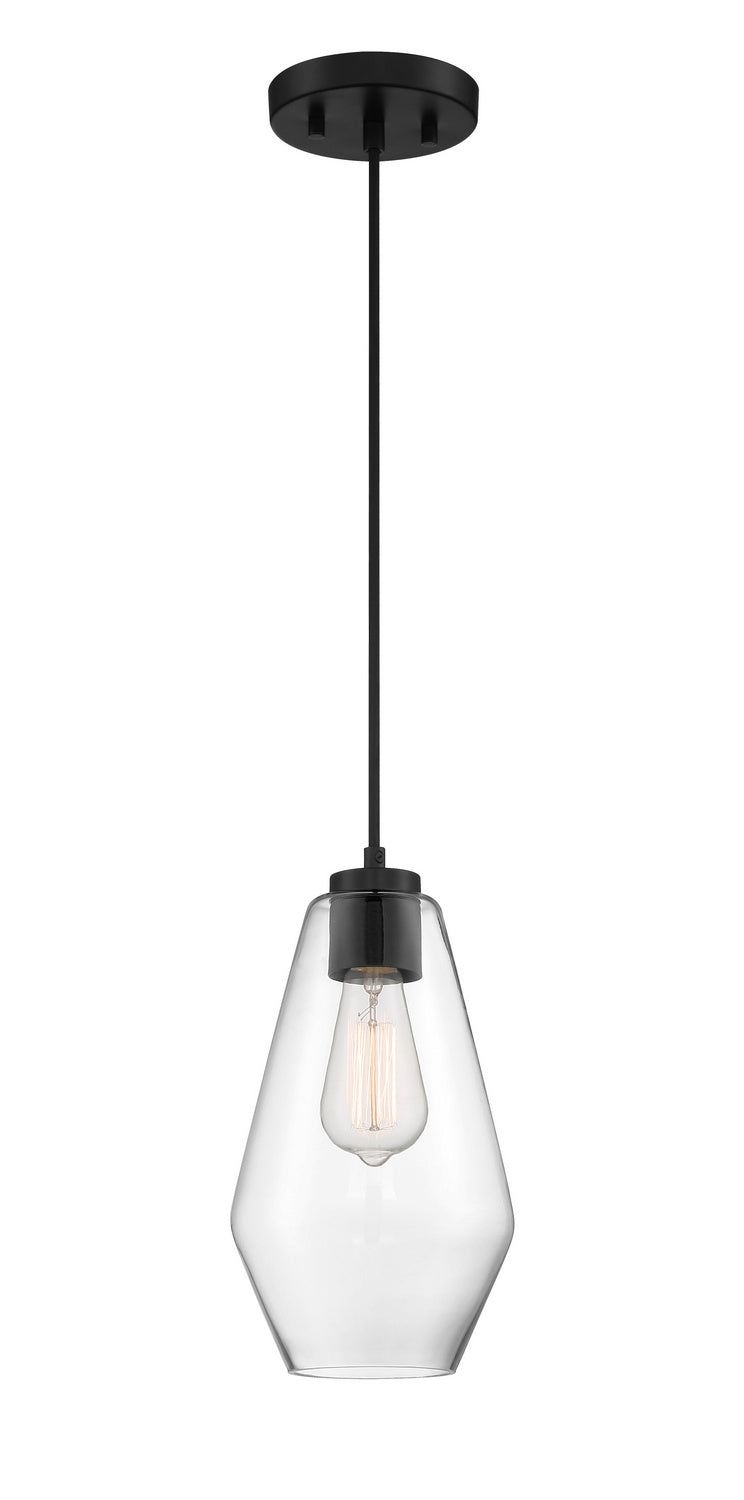 Minka-Lavery 2338-66A One Light Pendant, Coal