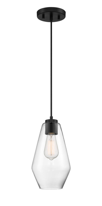 Minka-Lavery 2338-66A One Light Pendant, Coal