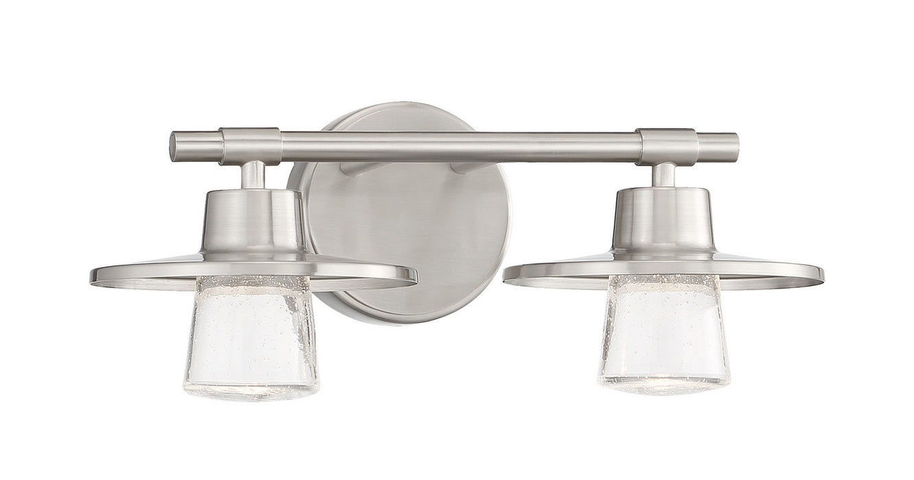Minka-Lavery 2422-84-L LED Bath Light, Brushed Nickel