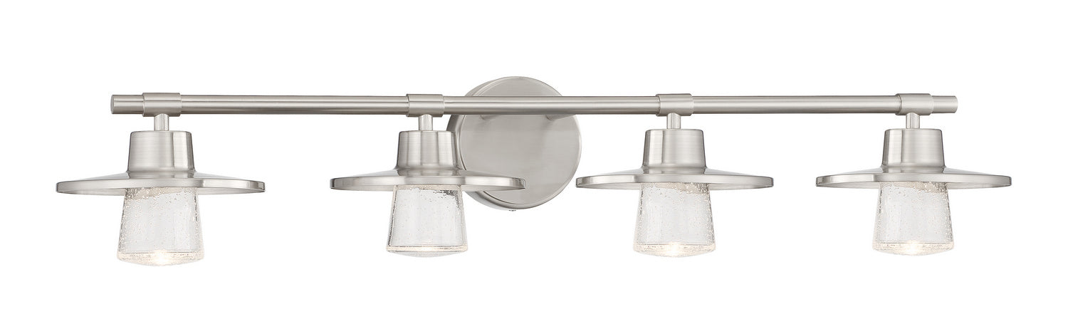 Minka-Lavery 2424-84-L LED Bath Light, Brushed Nickel
