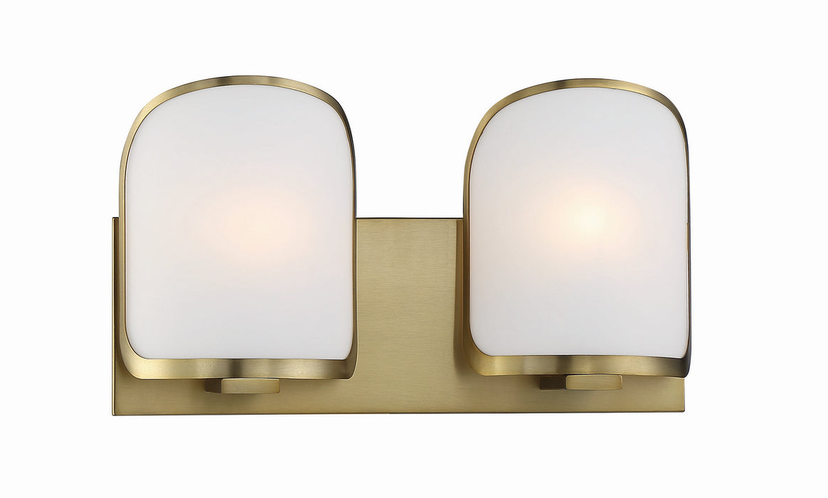 Minka-Lavery 2452-695 Two Light Bath, Soft Brass