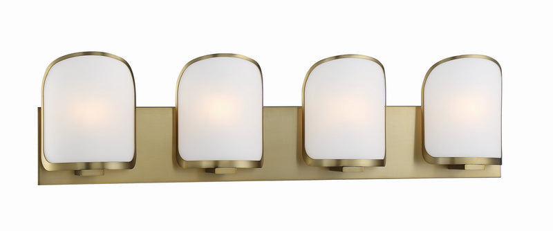Minka-Lavery 2454-695 Four Light Bath, Soft Brass