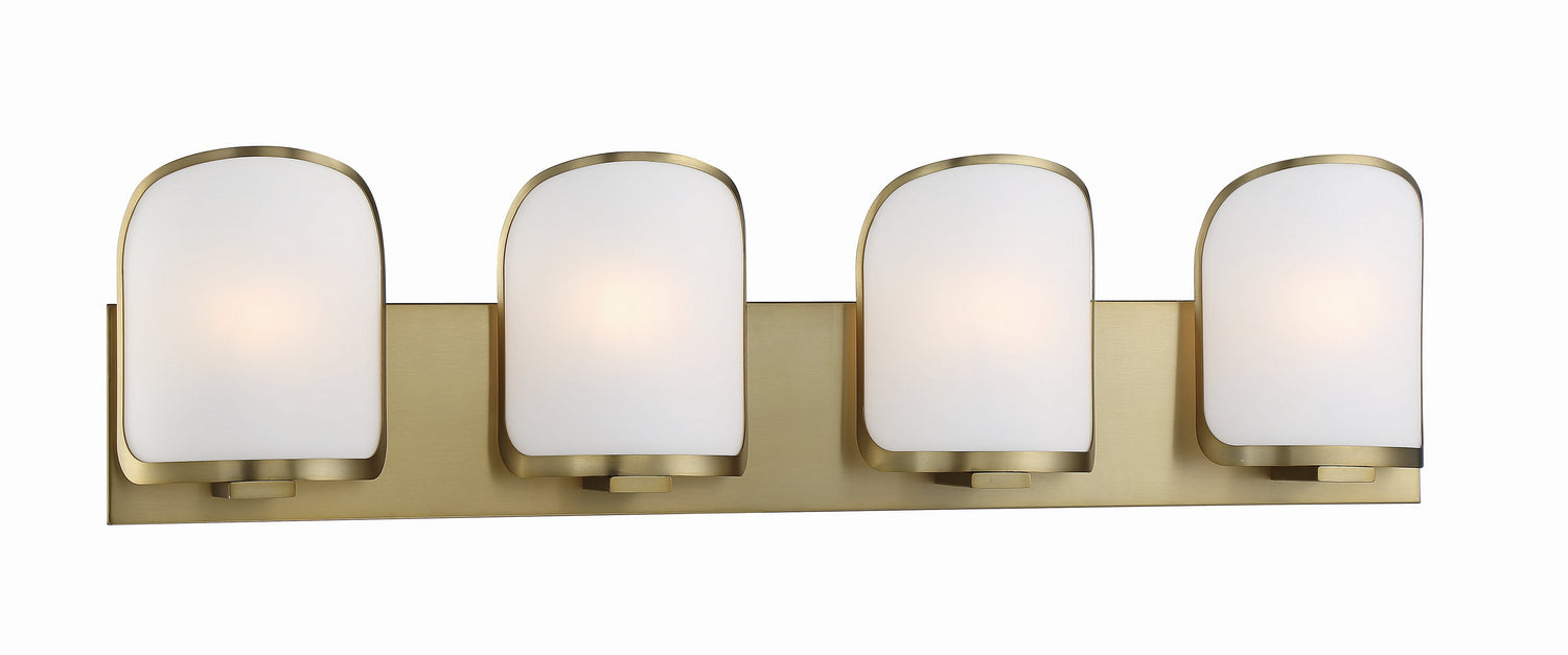 Minka-Lavery 2454-695 Four Light Bath, Soft Brass