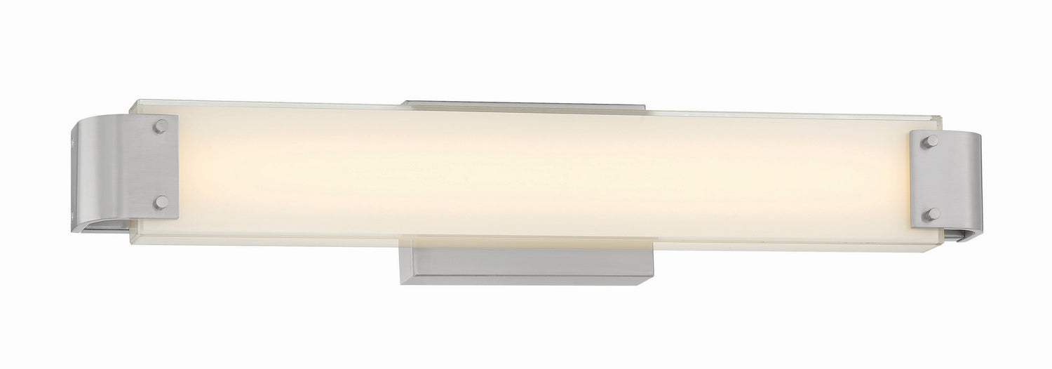 Minka-Lavery 2510-84-L LED Bath Light, Brushed Nickel