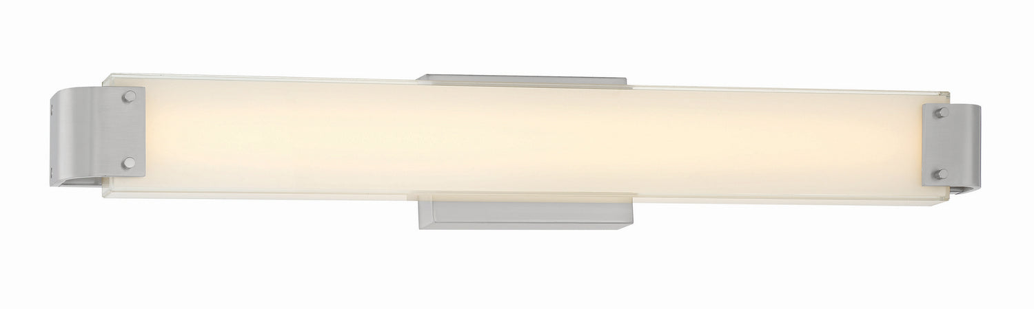Minka-Lavery 2511-84-L LED Bath Light, Brushed Nickel