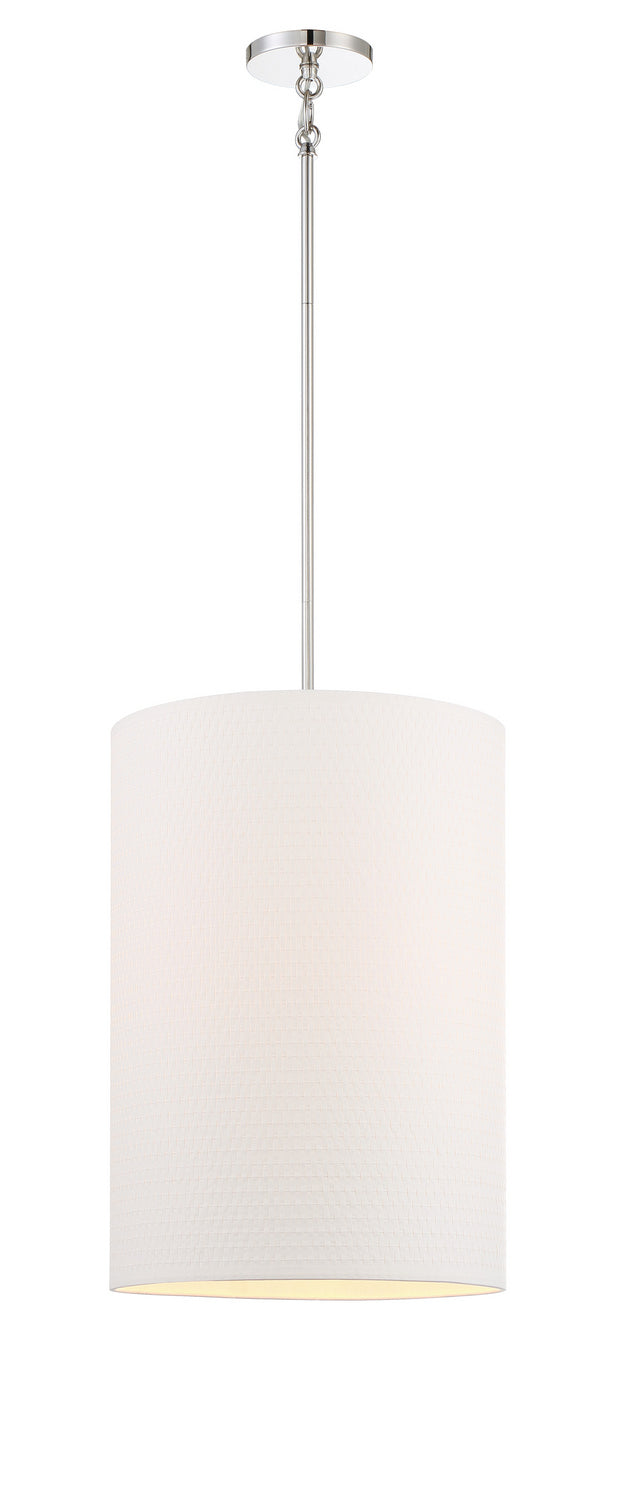 Minka-Lavery 3924-613 Four Light Pendant, Polished Nickel