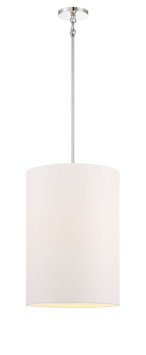 Minka-Lavery 3924-613 Four Light Pendant, Polished Nickel