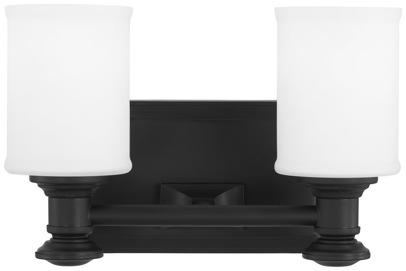 Minka-Lavery 5172-66A Two Light Vanity, Coal