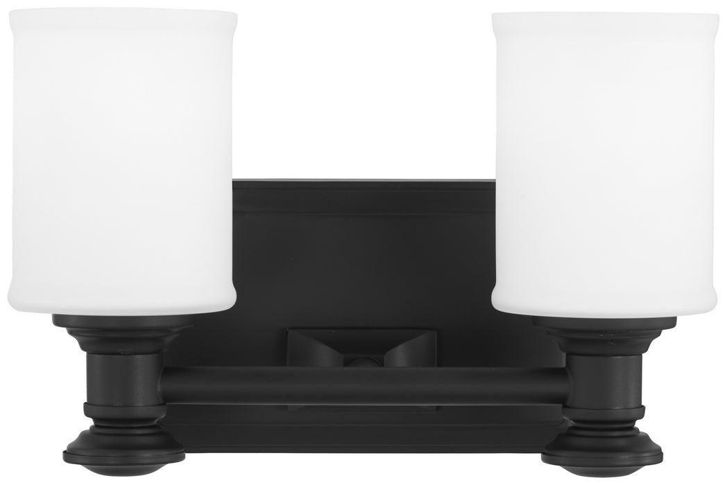 Minka-Lavery 5172-66A Two Light Vanity, Coal