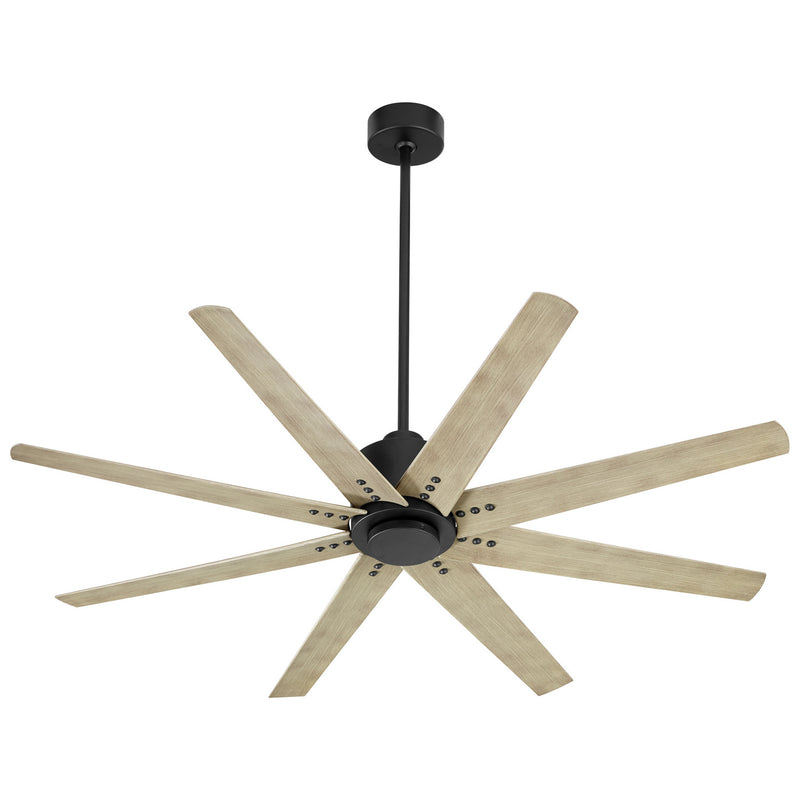 Quorum 3-112-15 56"Ceiling Fan, Black