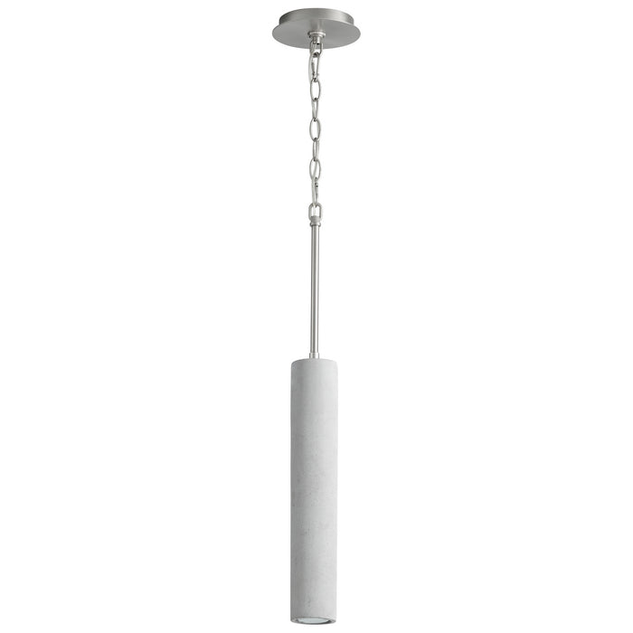 Oxygen 3-614-1624 LED Pendant, Grey W/ Satin Nickel