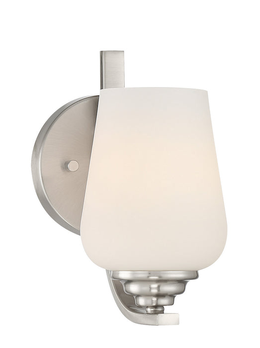Minka-Lavery 1921-84 One Light Bath, Brushed Nickel