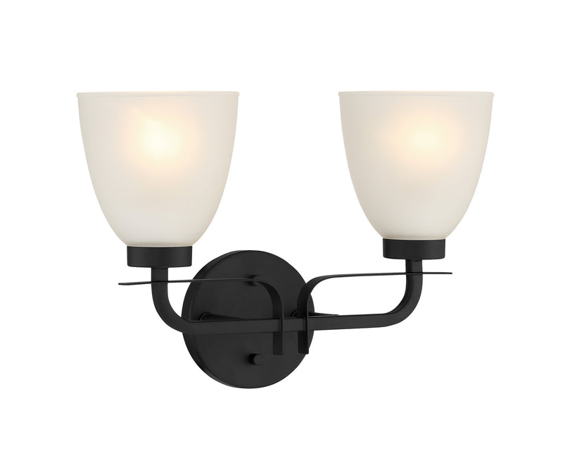 Minka-Lavery 2882-66A Two Light Bath, Coal