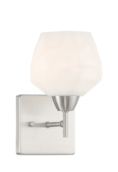 Minka-Lavery 3171-84 One Light Bath, Brushed Nickel