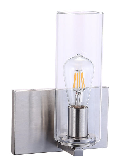 Minka-Lavery 4041-84 One Light Bath, Brushed Nickel