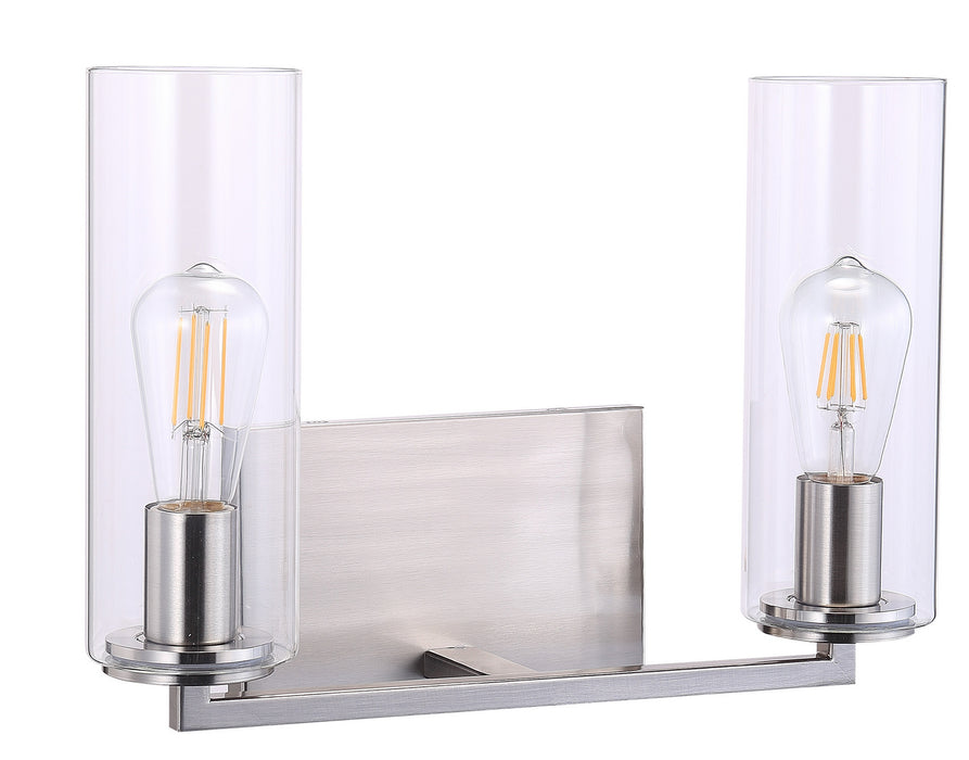 Minka-Lavery 4042-84 Two Light Bath, Brushed Nickel