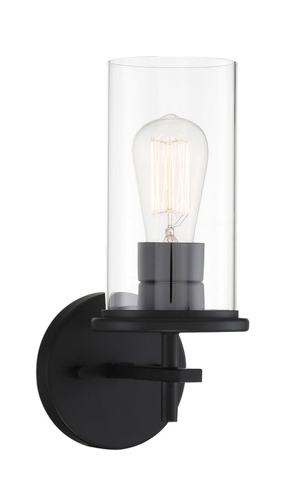 Minka-Lavery 4091-66A One Light Bath Bar, Coal