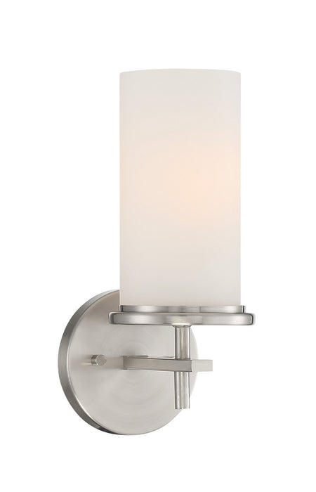 Minka-Lavery 4091-84 One Light Bath Bar, Brushed Nickel