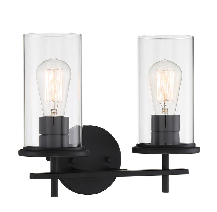 Minka-Lavery 4092-66A Two Light Bath Bar, Coal