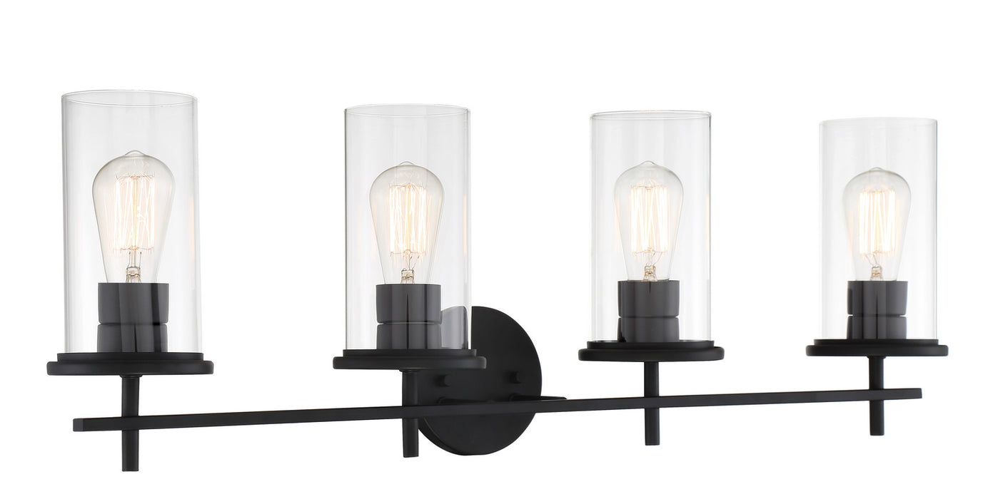 Minka-Lavery 4094-66A Four Light Bath Bar, Coal