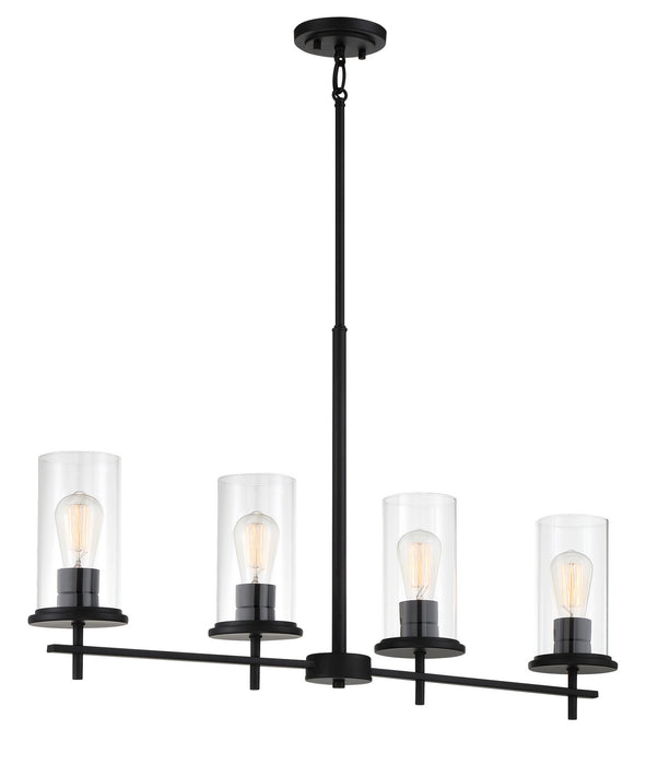 Minka-Lavery 4097-66A Four Light Island Pendant, Coal