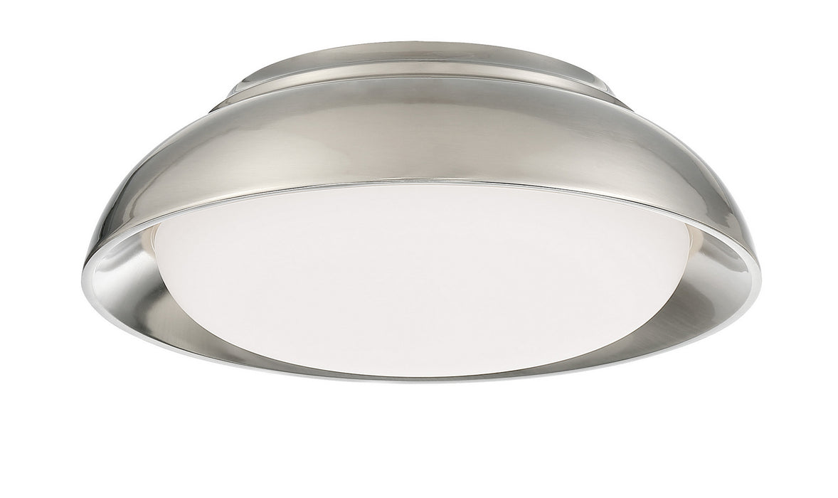 Minka-Lavery 718-84-L LED Flush Mount, Brushed Nickel