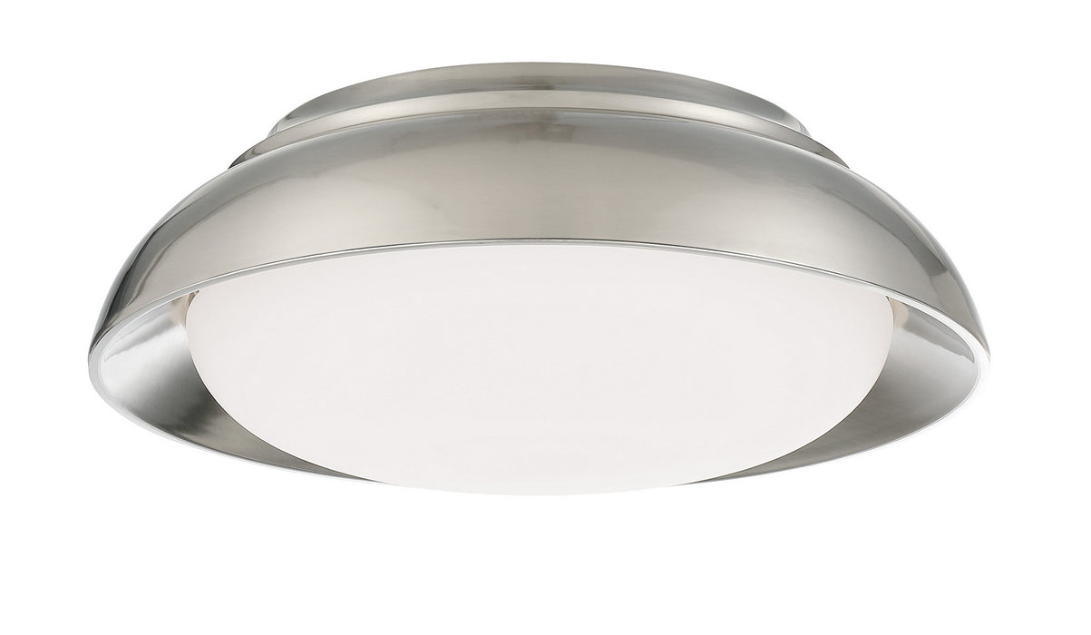 Minka-Lavery 719-84-L LED Flush Mount, Brushed Nickel
