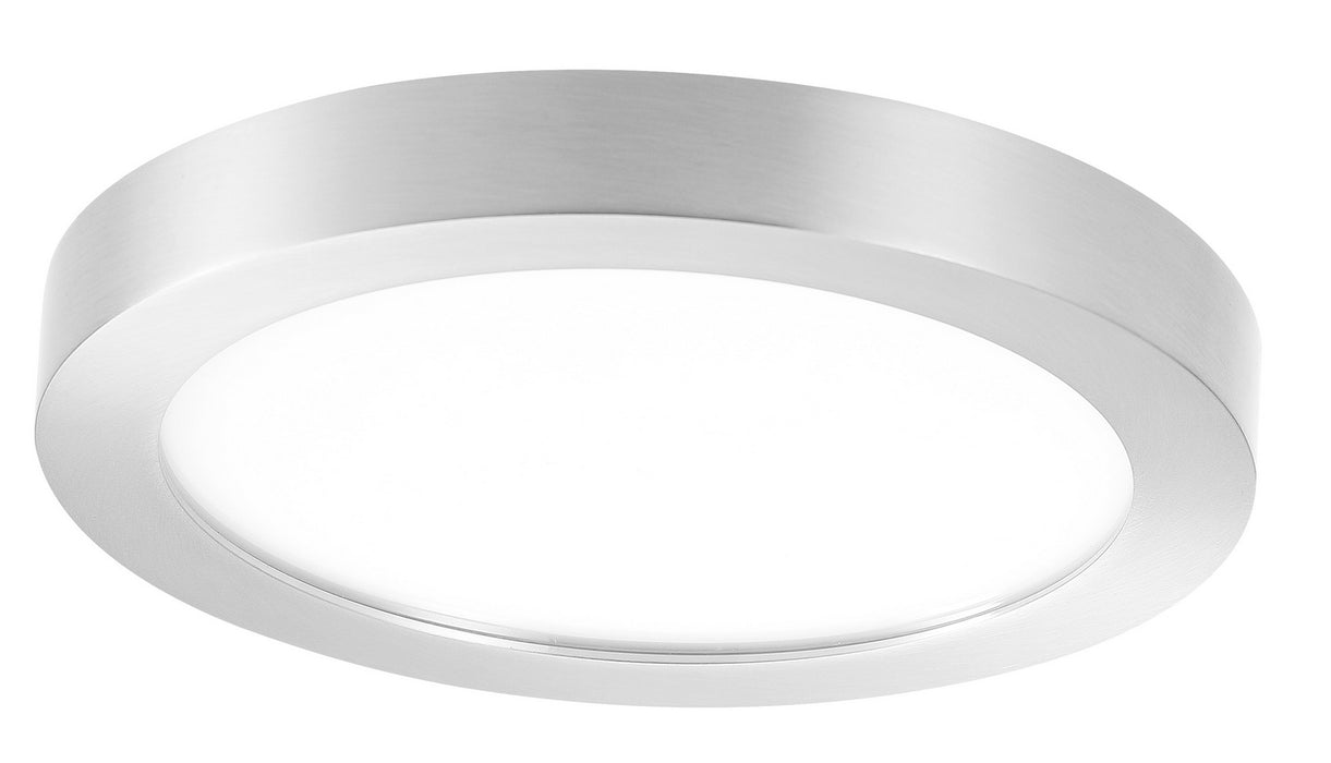 Minka-Lavery 708-84-L LED Flush Mount, Brushed Nickel