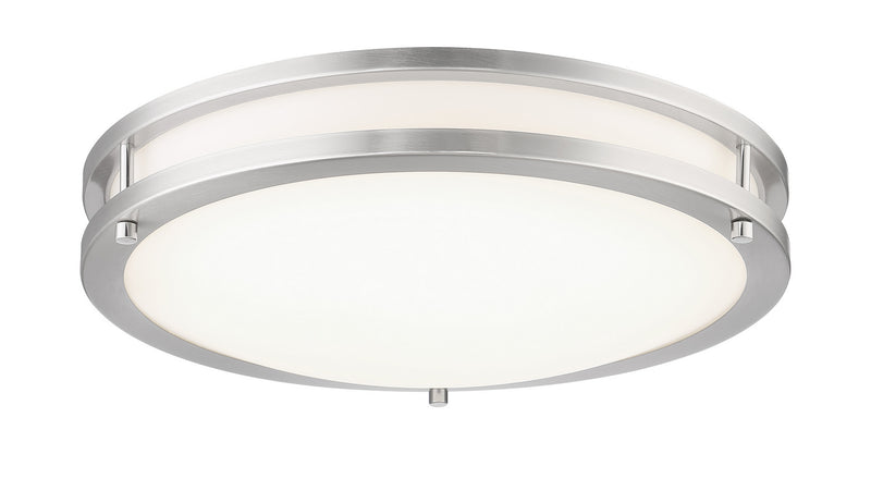 Minka-Lavery 714-84-L LED Flush Mount, Brushed Nickel