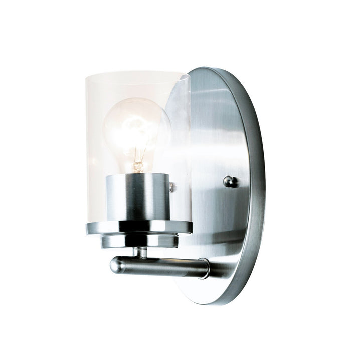 Maxim 10211CLPC One Light Wall Sconce, Polished Chrome