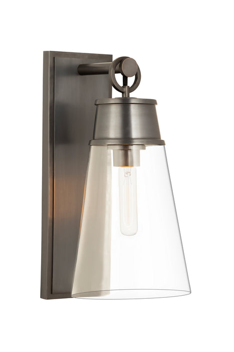 Z-Lite 2300-1SL-BP One Light Wall Sconce, Plated Bronze