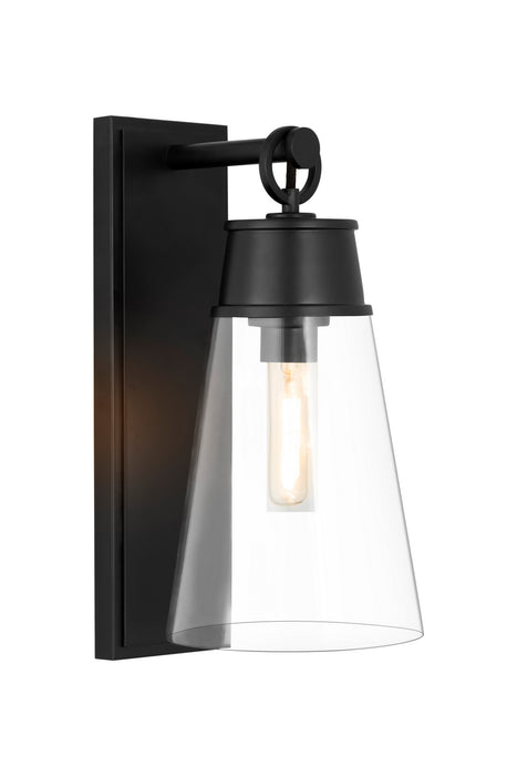 Z-Lite 2300-1SL-MB One Light Wall Sconce, Matte Black