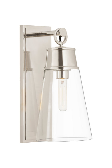Z-Lite 2300-1SL-PN One Light Wall Sconce, Polished Nickel