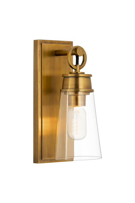 Z-Lite 2300-1SS-RB One Light Wall Sconce, Rubbed Brass