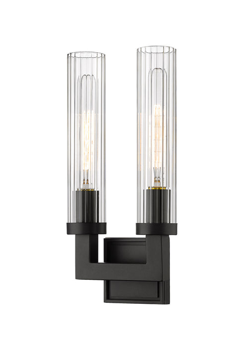 Z-Lite 3031-2S-BRZ Two Light Wall Sconce, Bronze