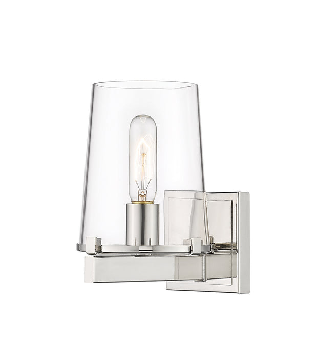 Z-Lite 3032-1V-PN One Light Wall Sconce, Polished Nickel