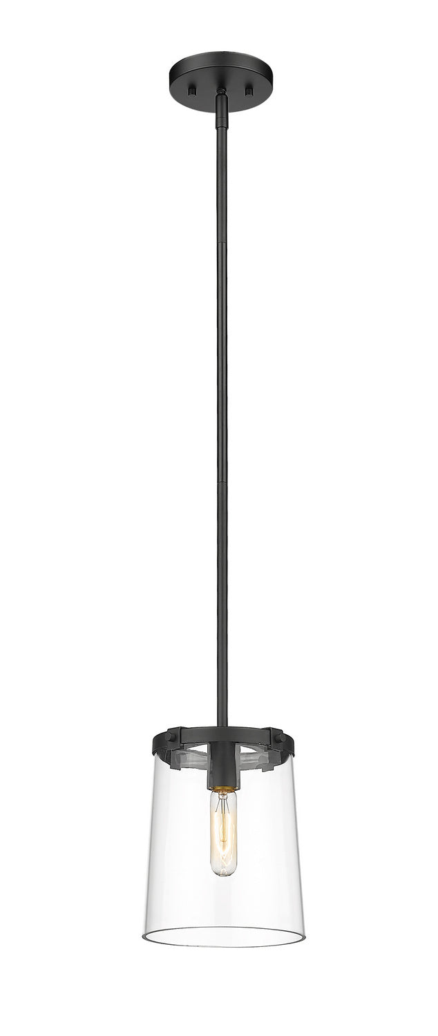 Z-Lite 3032MP-MB One Light Pendant, Matte Black