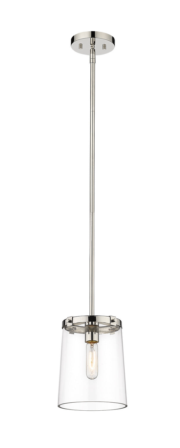 Z-Lite 3032MP-PN One Light Pendant, Polished Nickel