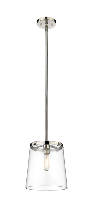 Z-Lite 3032P10-PN One Light Pendant, Polished Nickel