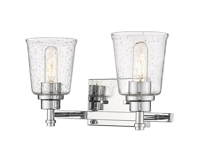 Z-Lite 464-2V-CH Two Light Vanity, Chrome